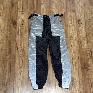 Hot & Delicious Black Windbreaker Pants